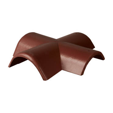 Hřebenáč rozdělovací X Bramac Protector Plus se dvěma příchytkami červenohnědá