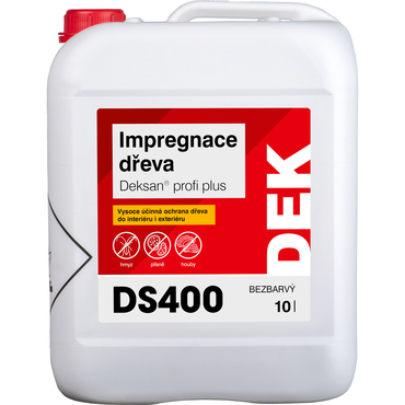 Přípravek impregnační DEKSAN PROFI PLUS čirý 10 l