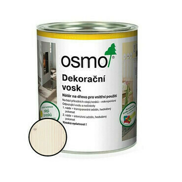 Vosk dekorační Osmo 3111 bílý 2,5 l