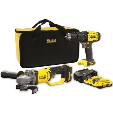 Sada AKU šroubovák + bruska Stanley FatMax SFMCK471D2S