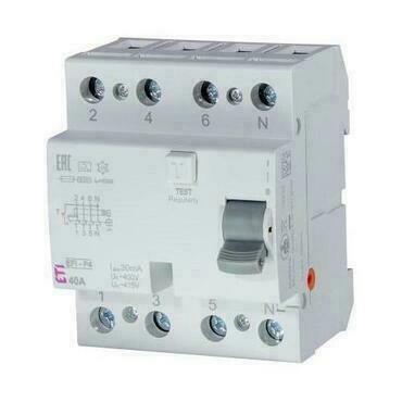 Chránič proudový ETI EFI-P4 25/0.03