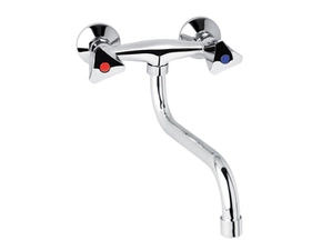 Baterie dřezová nástěnná Mereo Kasia CBS301 150 mm chrom ramínko 200 mm