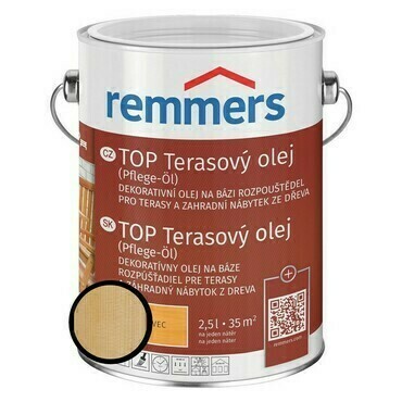Olej terasový Remmers TOP bezbarvý, 0,75 l