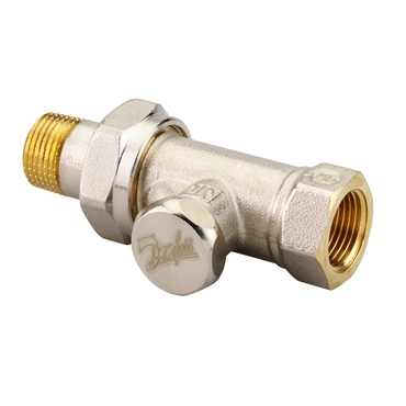 Šroubení uzaviratelné Danfoss RLV-S DN 10 přímé 003L0122