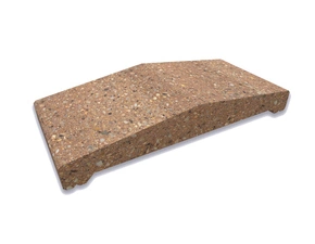 Stříška plotová štípaná CS Blok 40 javor 230×500×84 mm