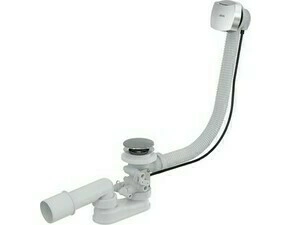 Sifon pro hydromasážní vany Alca A566-112122-100 plast chrom-lesk velká zátka