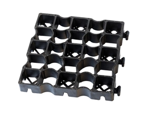 Dlaždice zatravňovací drenážní Retek STRONG černá 333×333×50 mm