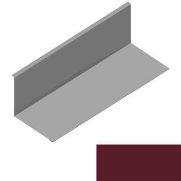 Lemování ke zdi rovnoběžné s okapem RS250S-120 SP 25 2R036 vínová