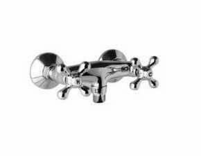 Baterie sprchová nástěnná Mereo Retro Viktorie CBL601A03 100 mm chrom