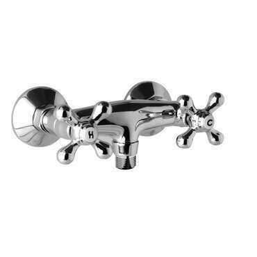 Baterie sprchová nástěnná Mereo Retro Viktorie CBL601A03 100 mm chrom