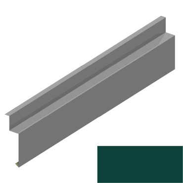 Dilatační lišta RS138S-90 SP 25 RAL 6005 zelená 0,5 mm 2 bm