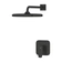 Systém sprchový Grohe Cubeo matte black se sprchou Tempesta 250 1053342430