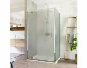 Dveře sprchové + boční stěna Mereo Lima CK87942K 1 000×900 mm chrom/Point