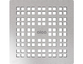 Mřížka designová Alca MPV015 102×102 mm nerez mat
