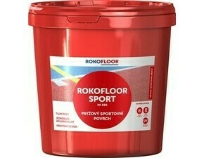 Povrch sportovní Rokofloor Sport červený, 12 kg/bal.