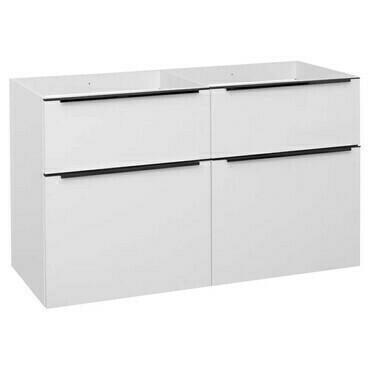 Skříňka umyvadlová EBS Nevio B 1 205×700×476 mm bílá lesk NEVIO121CBBU