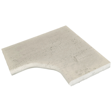 Lem bazénový vnitřní roh R90–160 Presbeton VERTO reliéfní slonovinová 600×600×45 mm