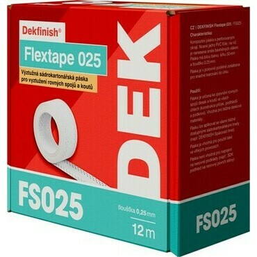 Páska výztužná DEKFINISH Flextape 025 50 mm × 12 m