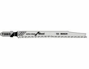 Plátek pilový Bosch T 308 B Extra-Clean for Wood 5 ks