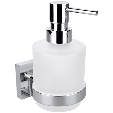 Dávkovač mýdla nástěnný Bemeta Beta 200 ml sklo/chrom