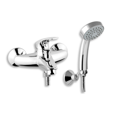 Baterie vanová nástěnná 150 mm chrom s příslušenstvím