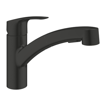Baterie dřezová stojánková Grohe Eurosmart matte black 303052431