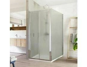 Dveře sprchové + boční stěna Mereo Lima CK87112K 800×1 200 mm chrom/Point