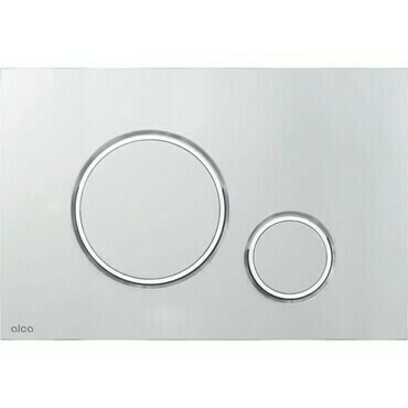 Tlačítko ovládací Alca M772 chrom-mat/chrom-lesk