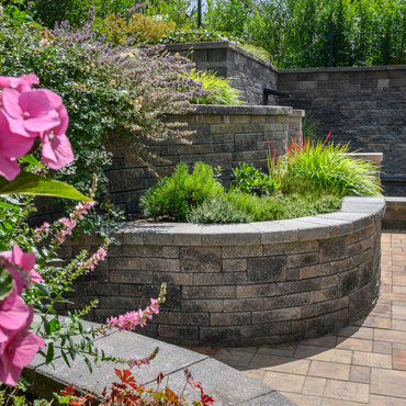 Blok betonový roh CS Beton Naturblok 75 basanita