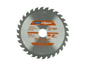Kotouč pilový na dřevo Norton Clipper TCT 190×30 mm 30 z.