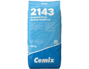 Omítka sanační štuková Cemix 2143 25 kg