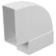 Koleno ploché vodorovné HACO CKH 110×55 mm