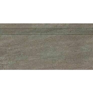 Schodovka Rako QUARZIT 30×60 cm hnědá DCPSE736