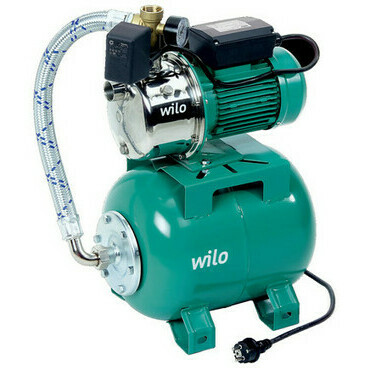 Vodárna domácí samonasávací Wilo- HWJ-203-EM-50/2-2 50 l 230 V vaková expanzní nádoba