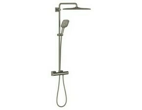 Systém sprchový termostatický Grohe Rainshower SmartActive 310 Cube kartáčovaný Hard Graphite
