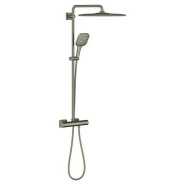 Systém sprchový termostatický Grohe Rainshower SmartActive 310 Cube kartáčovaný Hard Graphite