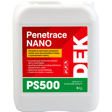 Penetrace stavební DEK NANO PS500 , 5 kg