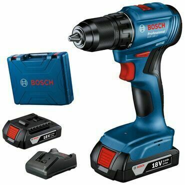 Šroubovák vrtací AKU Bosch GSR 185-LI (2× AKU)