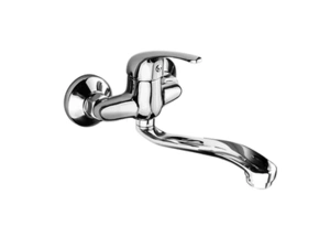 Baterie dřezová nástěnná Mereo Lila CBEE301A 100 mm chrom ramínko 200 mm