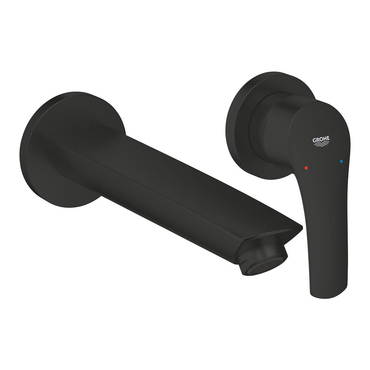 Baterie umyvadlová podomítková Grohe Eurosmart 2 otvory, velikost M matte black 293382433