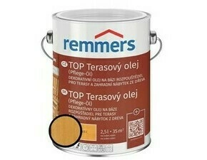 Olej terasový Remmers TOP bangkirai, 2,5 l