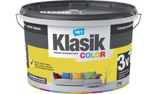 Malba interiérová HET Klasik Color žlutý citronový, 4 kg