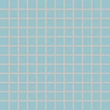 Mozaika Rako Color Two 2,5×2,5 cm (set 30×30 cm) světle modrá matná GDM02003