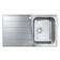 Dřez nerezový s odkapem Grohe K500 860×500 mm kartáčovaná nerez 31571SD1