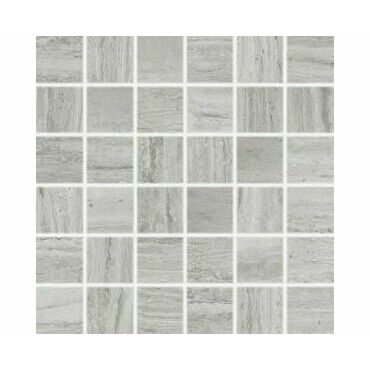 Mozaika Rako ALBA 5×5 cm (set 30×30 cm) šedá DDM05733