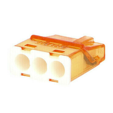Svorka krabicová nasouvací Eleman PC 213S oranžová 100 ks