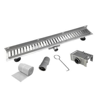 Žlab sprchový nerezový Mereo CZ171 STRIP 70 cm ke stěně