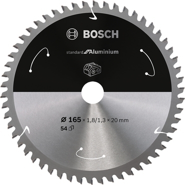 Kotouč Bosch Standard for Aluminium AKU 65×20×1,3 mm 54 z.