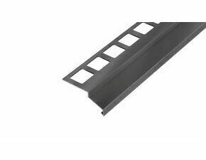 Profil balkónový přímý Retek hliník lakovaný antracit 2 m