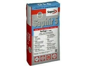 Hmota spárovací Sopro Saphir 5 šedá 15 kg